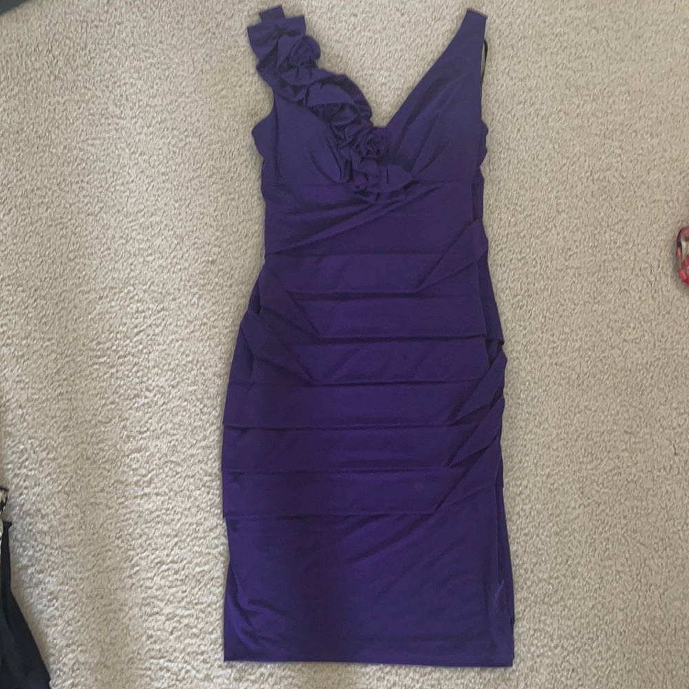Purple dress